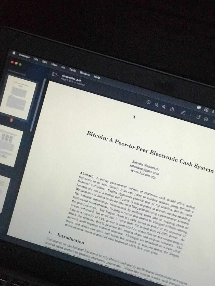 Snake_was_here's tweet photo. I discovered a Secret

All Macbooks have a hidden document

Just opening the terminal and typing certain stuff will give u access 

And check out what it is-

#Bitcoin

Apple knows what's coming

Or do they? :)