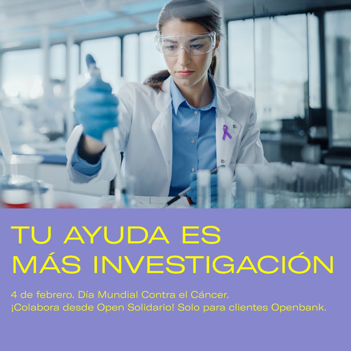 Este #DíaMundialContraElCáncer es el momento de unir nuestras voces y pasar a la acción. Desde ayudar a los pacientes que conozcas hasta colaborar con tu Transferencia Solidaria a @ContraCancerEs , @criscancer, @FIntheos o @fpdeseo. Más info aquí➡️openbank.es/colabora-mes-c…