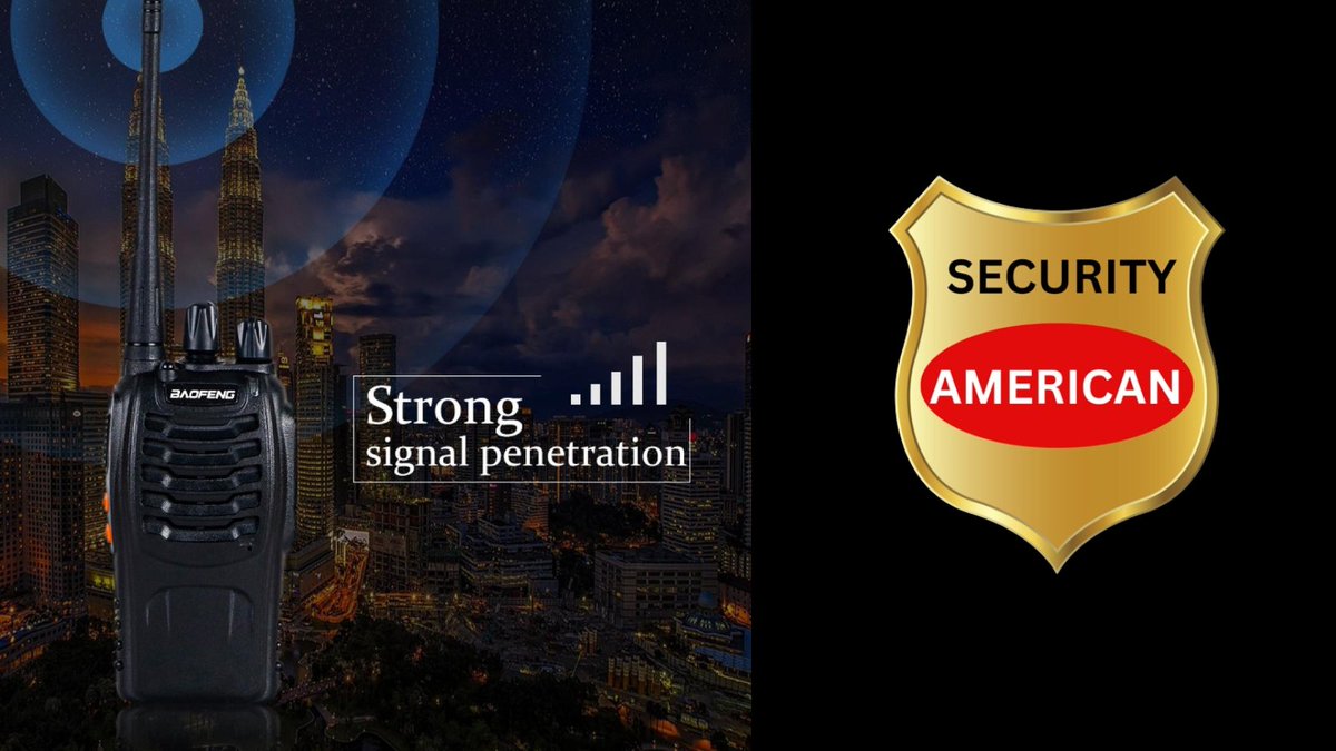 securityamricn's tweet photo. Features:
▪️Small body easy to carry and comfortable in hand.

▪️INC noise reduction technology effectively reduces environmental noise and makes the sound louder.

▪️ Using high density copper antenna, wide communication coverage and strong penetrating power. https://t.co/ghyiIUDGQp