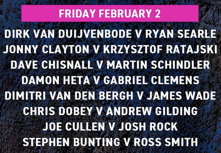 Cazoo Masters First Round 7th Game On Estimated Game Time 22:00 GMT Catch It on ITV4🎯 #TeamRocky @OfficialPDC @MissionDarts @ScottRBSLtd @philipmcburney @SKFlooring2