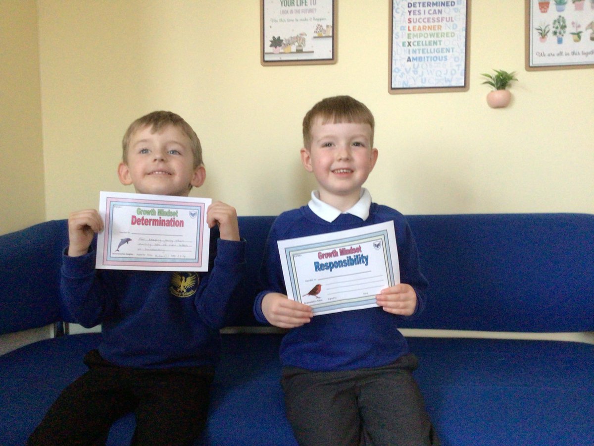 Great effort from these very happy Good Work Award winners!