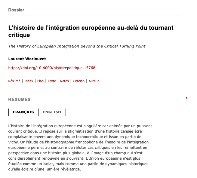 samuelbhfaure's tweet photo. - On ne remerciera jamais assez les historiens, en général, et les spécialistes de l'intégration européenne, en particulier 

Rappel salutaire de @LaurentWARL sur ce riche et dynamique champ d'études, de surcroît, dans la perspective des #Europeennes2024 https://t.co/SG9iekNBHT