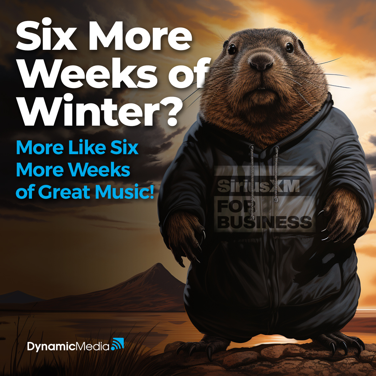 Whether the groundhog sees its shadow or not, ensure your business's playlist is ready for any season. Groundhog Day is the perfect reminder to refresh your music! #GroundhogDay2024 #BusinessBeats #SpringIntoMusic 
zurl.co/hwDx