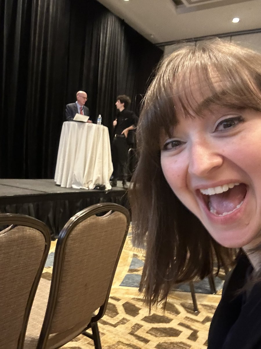 _Lacey_Ladd's tweet photo. OMG! Dan Willingham!!! I’m taking deep breaths. Maybe my last #conferencegawking here at #PlainTalkNOLA. https://t.co/ot5JJnPIiA