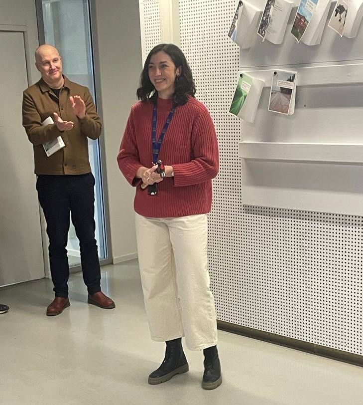 pol_LU's tweet photo. On Wednesday, @GeorgiaDeLeeuw nailed her thesis, "The Comfort of Alignment: Mining, Green Steel, and Killjoy Desires in Sweden/Sápmi" at the Department of Political Science, Lund. The public defense will take place on Friday 1 March. Read all about it!
https://t.co/9h538pfas0 https://t.co/7sNBRguvwt