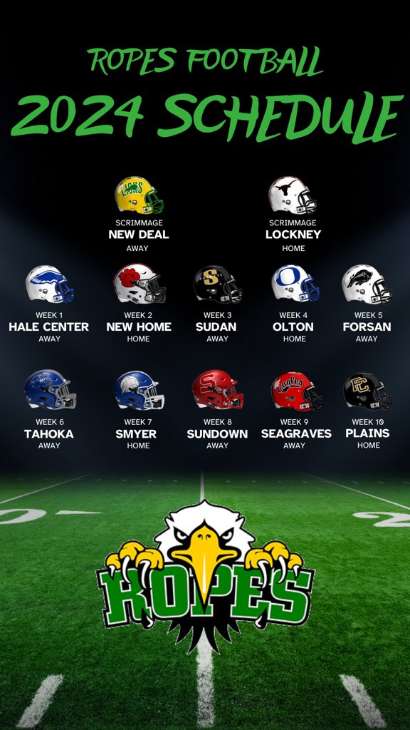 Ropes Eagles Football tweet media