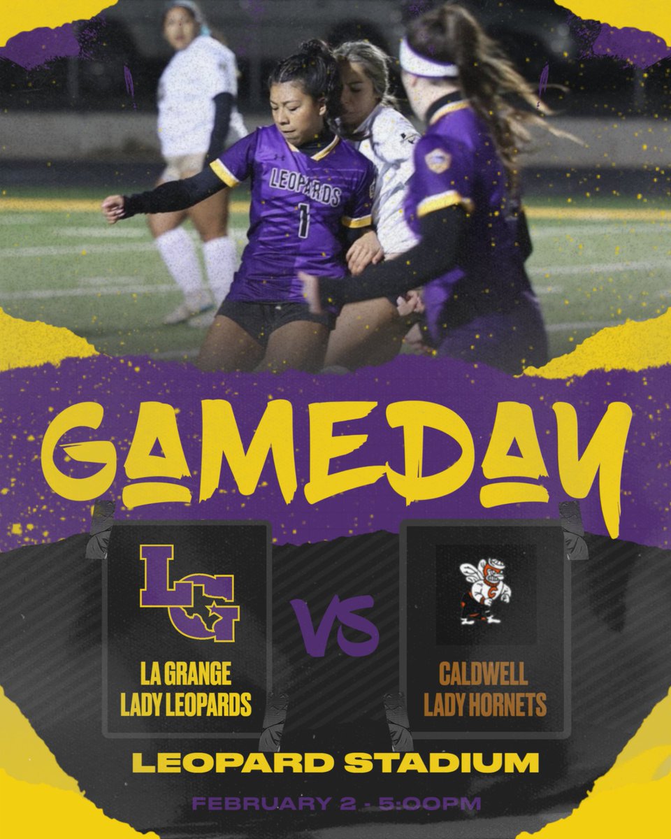 Happy game day leopard fans! Your Lady Leopards soccer team is back in action tonight in Leopard Stadium taking on the Caldwell Lady Hornets. Due to a boys jv match cancellation, kickoff time for our girls will be 5pm! Boys varsity will follow at 7pm! See you there! #OnthePROWL
