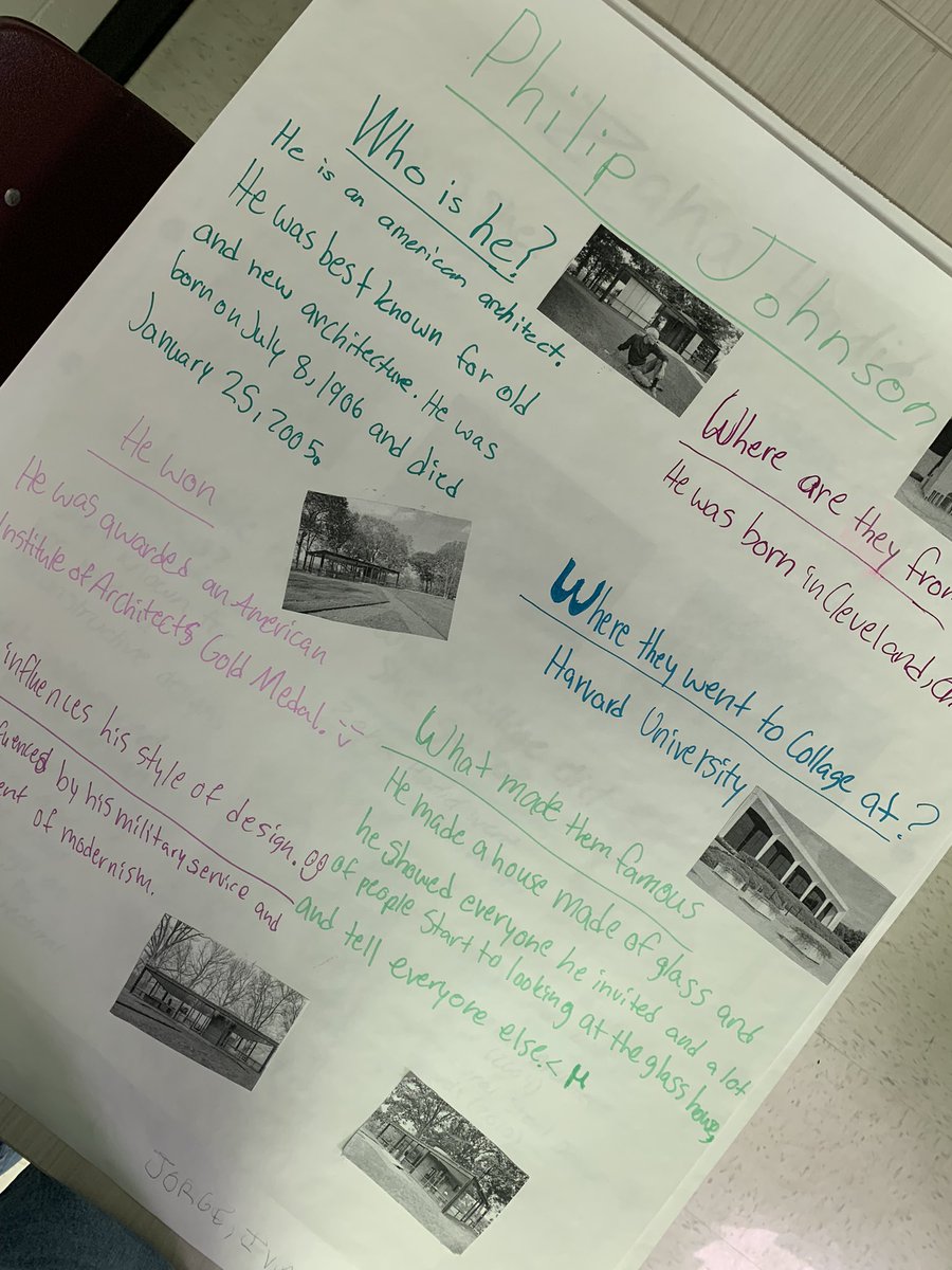 mrsgallesfcs's tweet photo. Housing & Interior Design ๐บ๏ธ Famous Architect
#fcseducation #fcsteacher #familyconsumerscience #housingdesign https://t.co/T5LN6AifC9