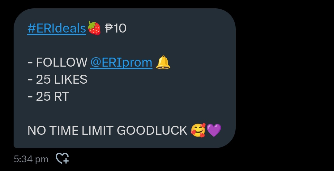 cheeky_dokki's tweet photo. RECEIVED A RT DEAL KAY ATE @ERIprom !! HELP ME MOOTS SO MUCH HUHU https://t.co/skDbJUolfo