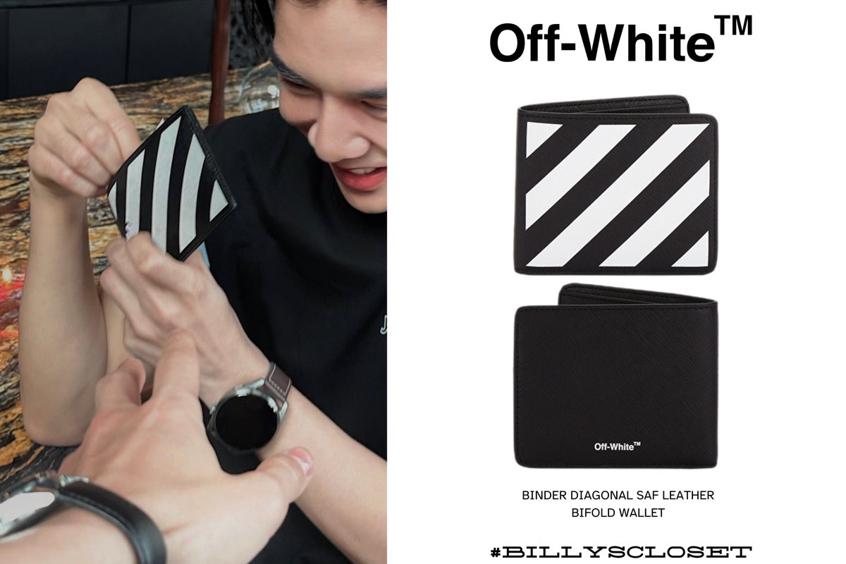2024.02.02 babe.in IG & X Updates

@bbil1ypn is using:

- Binder Diagonal Saf Leather Bifold Wallet from #OFFWHITE 

#bbil1ypn #star1ight
#BillysCloset