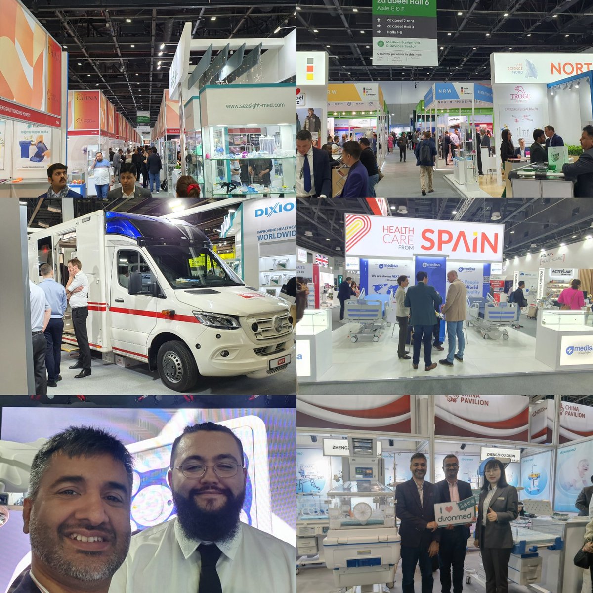drfahim's tweet photo. Day 4 @Arab_Health Exhibition in Dubai UAE 01.02.2024

#arabhealth2024 #arabhealth #medicaldevices #medicalequipment #medicalinnovation #Dubai #UAE #medlar #adeec #artificialintelligence https://t.co/DrXl2Omj4V