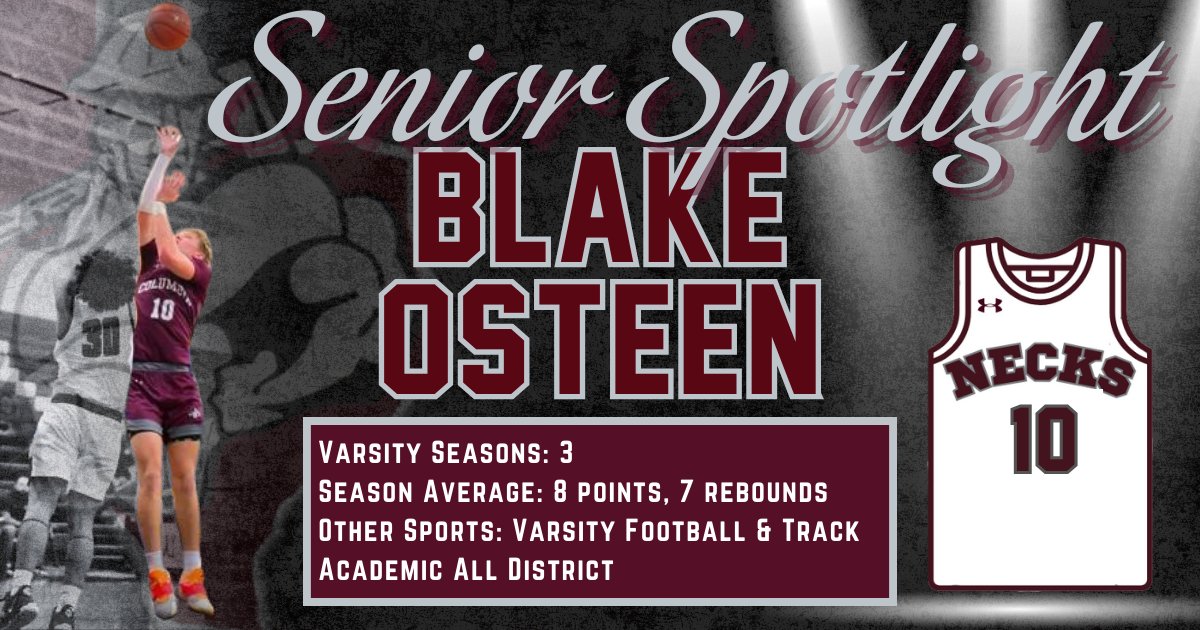 Senior Spotlight: # 10 @Blake_Osteen24 #ToughTogetherToday #Family @CHSAthl