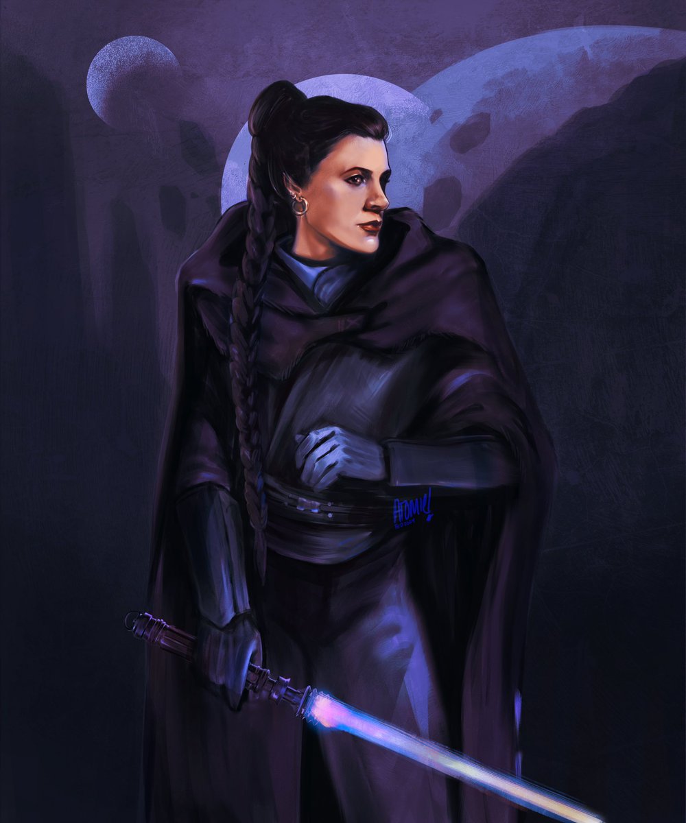 atomic_artworks's tweet photo. Jedi Leia 💖
#StarWars #digitalpainting https://t.co/EbMKBvDv5w