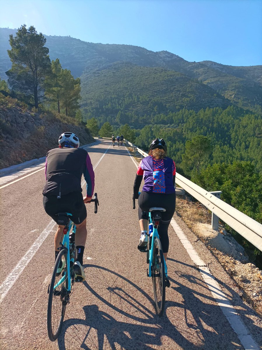 helengoth's tweet photo. Great final ride with @ColldeRatesCycl and old cycling buddies! Up #CollDeRates from Parcent side! #CostaBlanca #CyclingHolidays #BikeHire https://t.co/B00K1Ehb0C