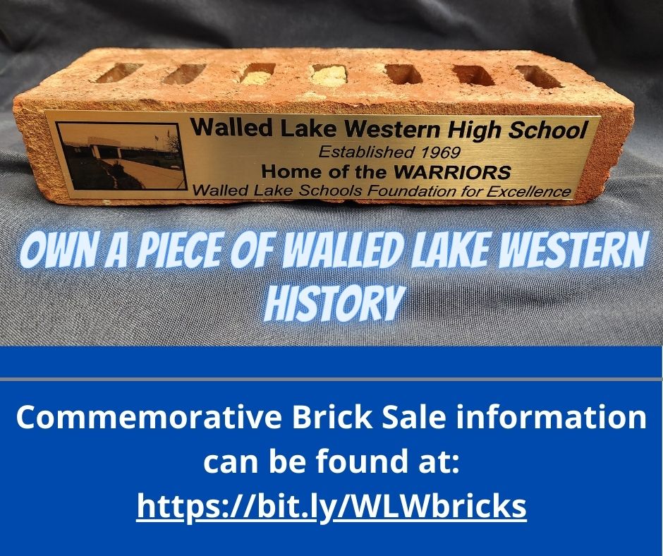 While our mission is about building up educational experiences for our students and staff, sometimes we take advantage of things coming down.

Who wants a Walled Lake Western commemorative brick?  Find out more:  bit.ly/WLWbricks