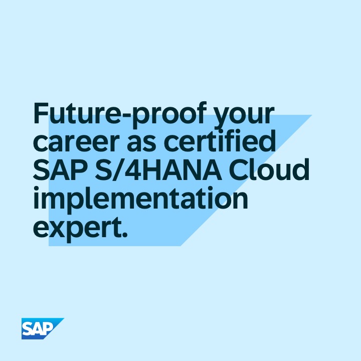 Unlock unparalleled opportunities and witness your professional journey soar to new heights with the latest role-based certification. imsap.co/6012pQECr