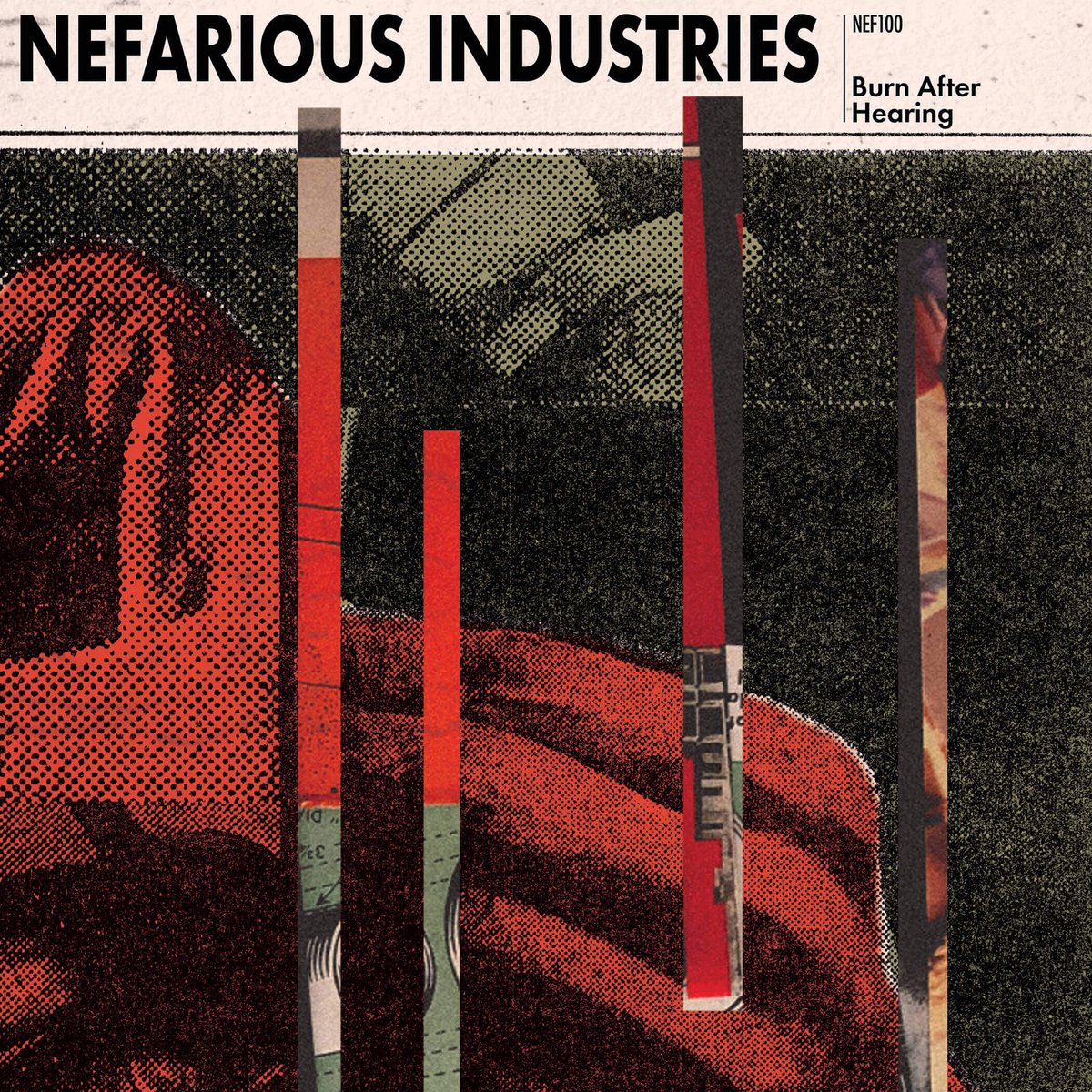 NEF100: Burn After Hearing – Nefarious Industries Presents Compilation LP With Tracks From Fourteen Flagship Label Artists; Preorders + New Tracks From EL DRUGSTORE And RISK RELAY Posted earsplitcompound.com/nef100-burn-af… @NefariousInd @riskrelay @GRIDFAILURE @fyourbirthday @cinemacinema