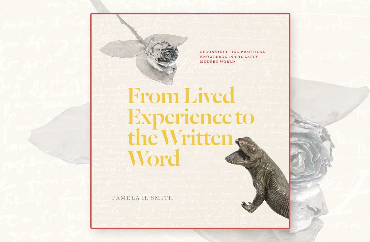 On Feb 13, our founding director Pamela Smith will be sharing insights from her latest book about the nature of craft knowledge and skill in the early modern world. RSVP: tinyurl.com/w9a228z8