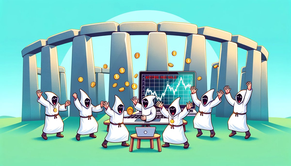 stonehengeSOL's tweet image. $STONE presale starts in 24h 🪙 for your chance to win an allocation worth 5 SOL:  

1️⃣ Post your SOL wallet address below 
2️⃣ Drop a comment sharing your thoughts 💭 
3️⃣ Retweet 🔁 
4️⃣ Bookmark for updates! 📚

🌟 Soft Cap: 50 SOL 
 🔥 Hard Cap: 200 SOL
