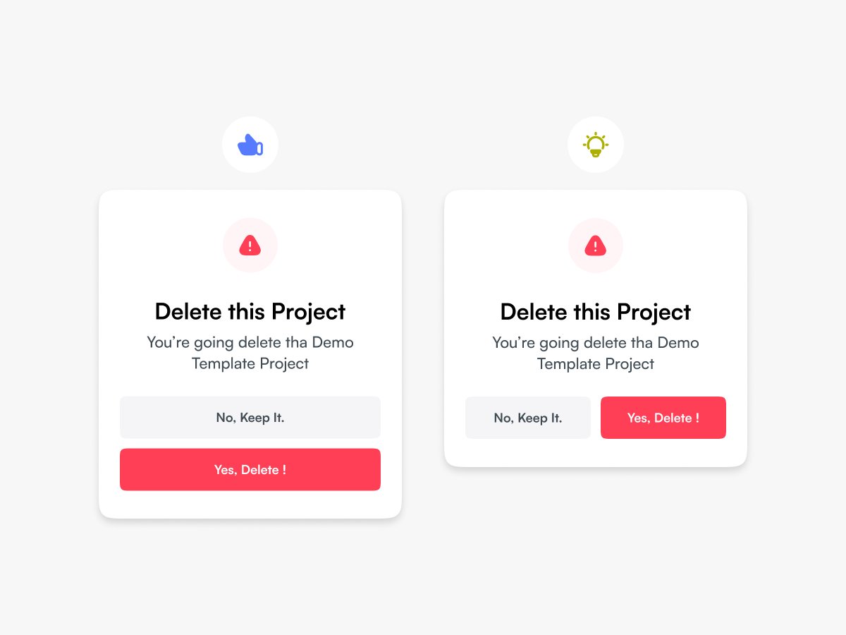zany_designer's tweet photo. Delete Modal - Feel free to share your opinion👇
#uidesign #uxlearn #Idea #uxresearch https://t.co/3rCKmyrjqX
