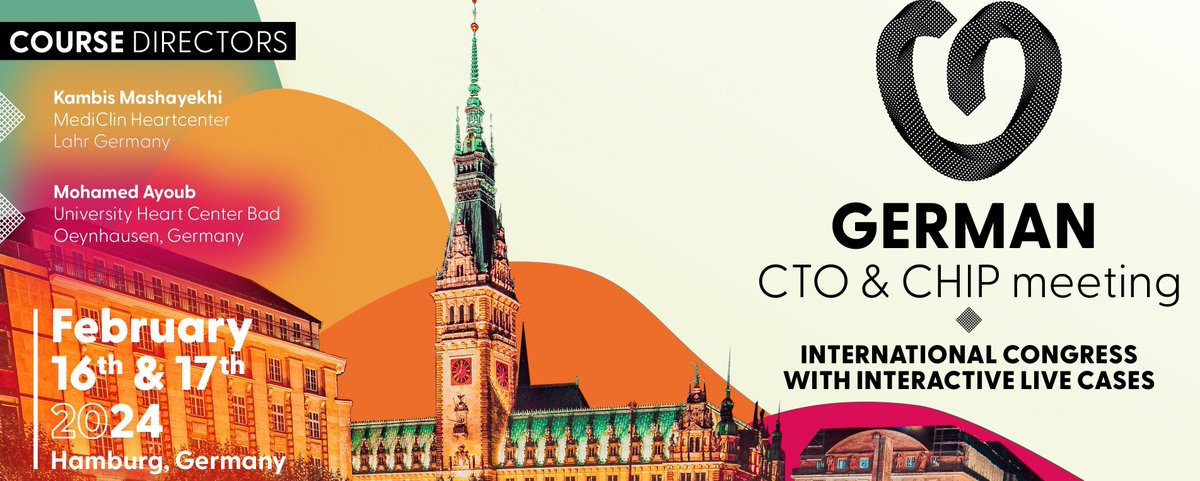 Asahi_Intecc_EU's tweet photo. #AsahiIntecc is proud to announce that our German division will be Platinum sponsor at the 1st edition of #GermanyCTO&CHIP meeting, held in Hamburg on February 16-17. It will be the first occasion in Europe where we will start promoting the long-awaited #GaiaNext!
See you there! https://t.co/XDO8sflz8N