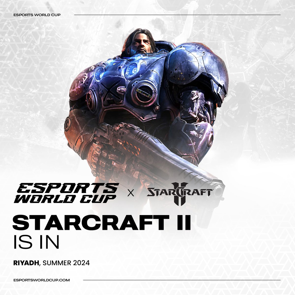 The world's most storied esport is joining the official #EsportsWorldCup lineup!

StarCraft II will be featured at #EWC as the World Championship event for #ESLProTour, crowning the best #SC2 player on the planet!

Who are you rooting for? Tell us in the comments below! 👇👇