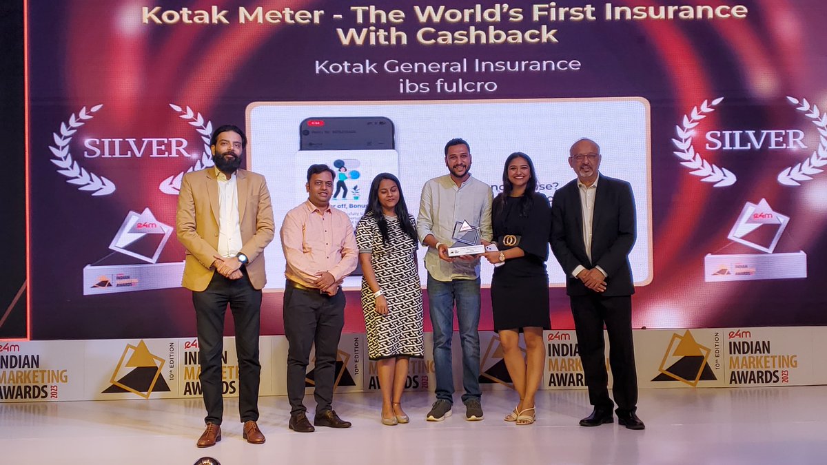 A moment of glory✨Announcing the well-deserved winners of #IndianMarketingAwards🏆

Category - Customer Relationship Marketing
Winners - <a href="/Microsoft/">Microsoft</a> <a href="/pulpstrategy/">Pulp Strategy</a> @KotakGeneral 

#IndianMarketingAwards #MarketingAwards #e4mAwards