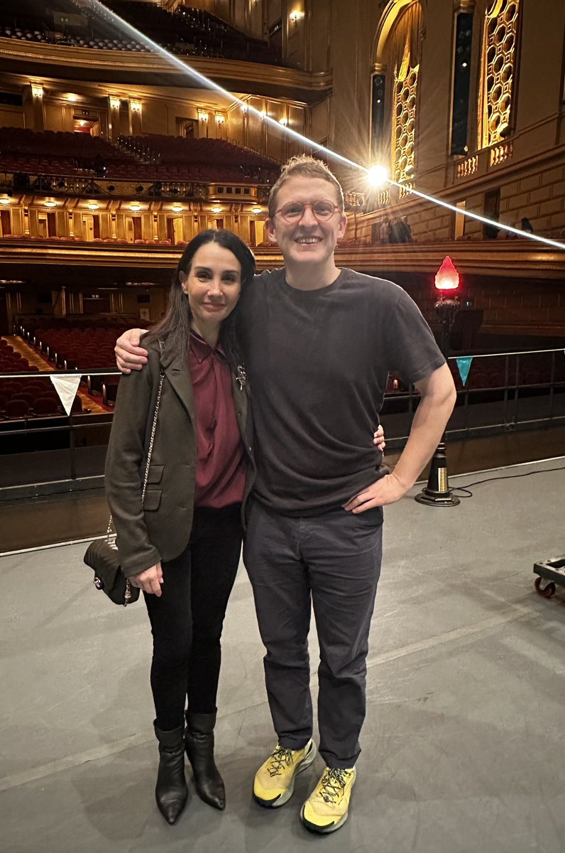 Two of the masterminds behind Mere Mortals: @TamaraRojo1 & @floatingpoints