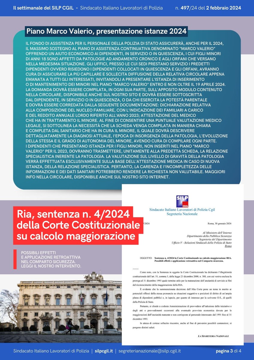 SILP CGIL Polizia tweet media