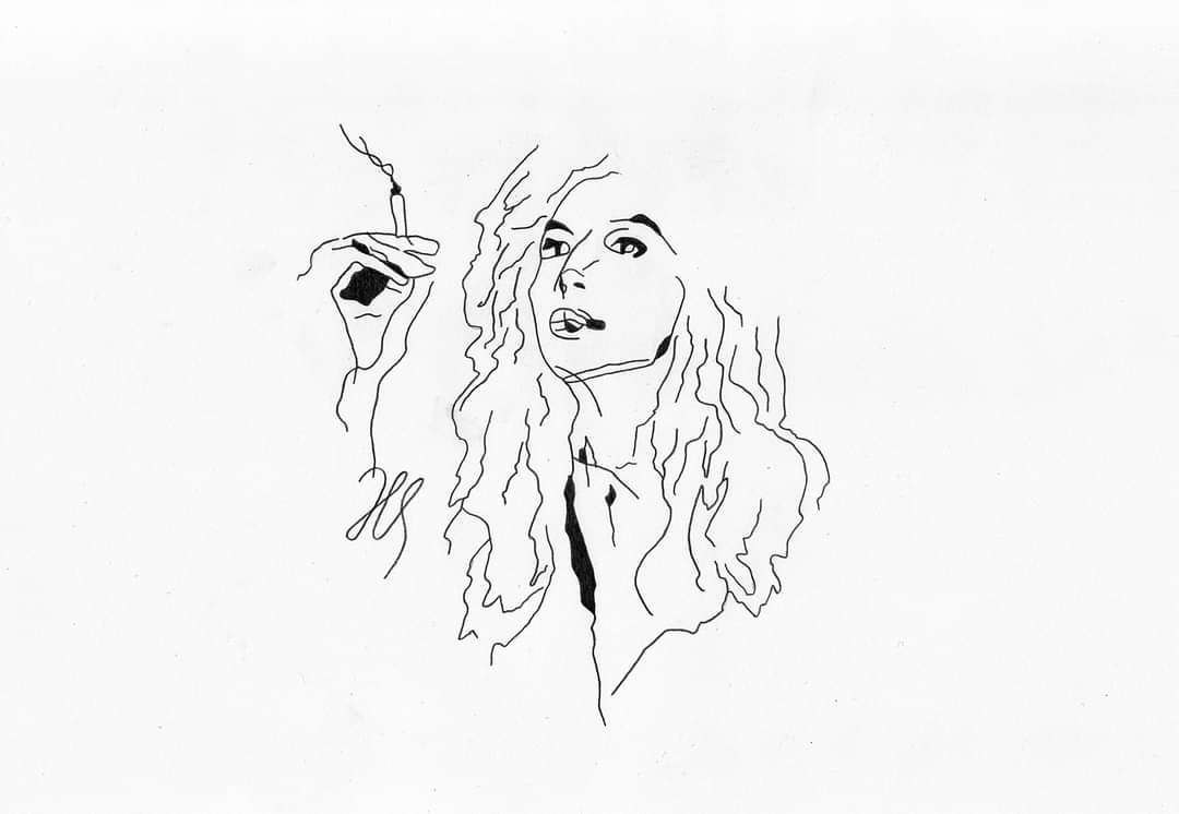 #haticehamarat #thewallsaloon #pencil #draw #drawing #kadikoy #İstanbul #yunusemreselik