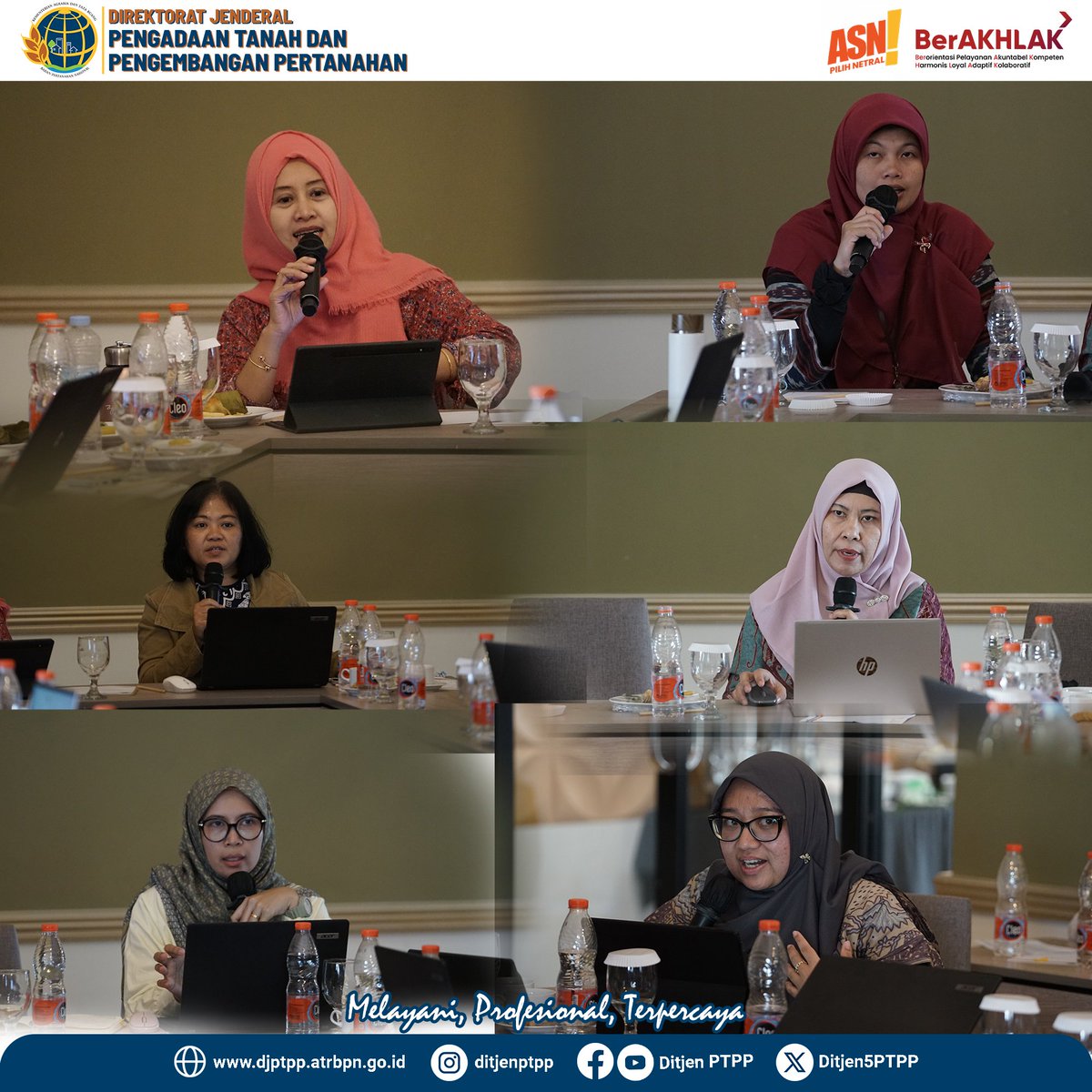 Ditjen5PTPP's tweet photo. Sekretaris Direktorat Jenderal PTPP, Direktur Bina Pengadaan dan Pencadangan Tanah, Direktur Konsolidasi Tanah dan Pengembangan Pertanahan,  Direktur Penilaian Tanah dan Ekonomi Pertanahan, pejabat Administrator dan pengawas, serta Kepala Bidang Pengadaan Tanah dan (2/5) https://t.co/Xr7BazKA7g