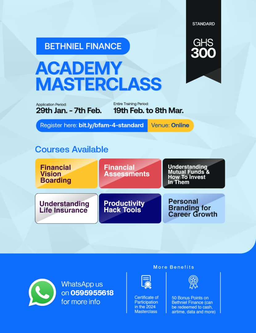 bethnielfinance's tweet photo. Early bird has officially closed for the @bethnielfinance Academy Masterclass. 

Acquire new skills and also take your personal finance to the next level!!!

More Reasons To Join
✅Get all course curriculum 
✅Get certificate 
✅Get bonus points on Bethniel Finance App https://t.co/AIYKhBmtDN