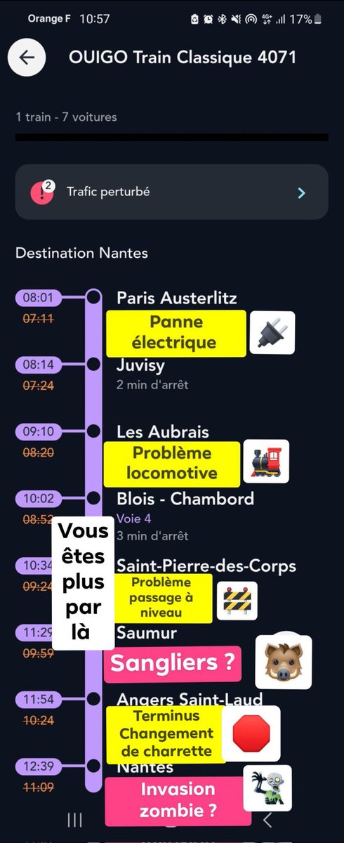 Kelouette's tweet photo. Je profite de cette mise à jour roadmap pour poser la question : @SNCFConnect est-ce qu'on a un pourcentage sur l'indemnisation des billets au prorata du nombres d'incidents subits ? Non parce que là ça peut devenir intéressant. https://t.co/xvyeuTmyuw