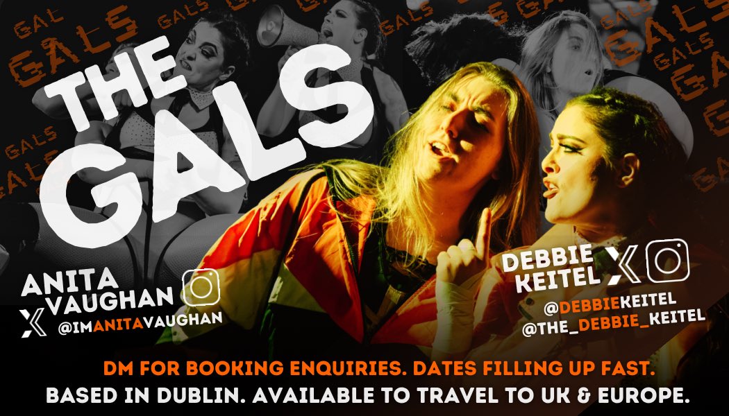 GALS ON TOUR 2024 🔥🧡

C'mere to me now, Keitel and AV are out to fight the BEST Tag Teams in the UK 🇬🇧 &amp; Europe 🇪🇺 

... so WHERE TO NEXT?

Tags/ shares much appreciated 🧡