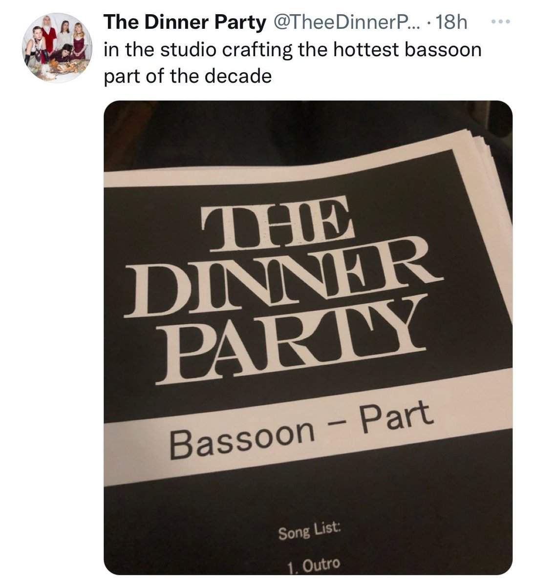 The Last Dinner Party tweet media