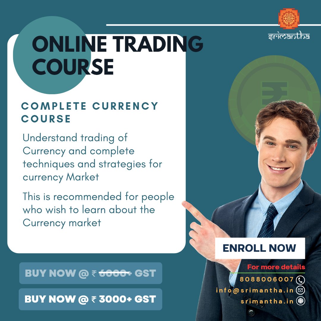 Course Details :
🔗 [srimantha.in/page/currency]

#CurrencyTrading #NSE #FinancialFreedom #Investing #TheCompleteCurrencyCourse #TradingSkills #FinanceEducation #SecureYourFuture