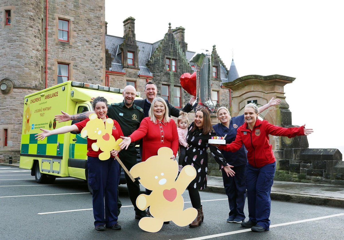Yesterday we celebrated the NI's Children’s Ambulance 1st Birthday. Over 200 trips have been made by the ambulance in 2023, providing families and children with a less stressful journey to life-saving surgery.
childrensheartbeattrust.org/2024/02/02/nis…