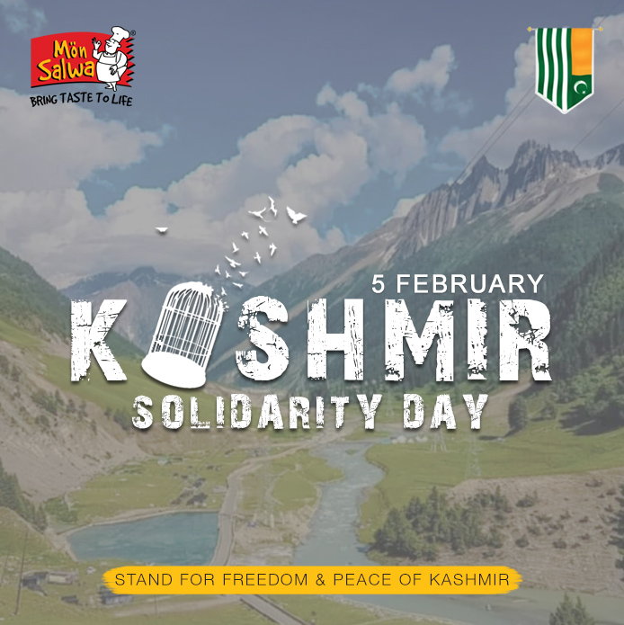 Monsalwapk's tweet photo. Standing in solidarity with the people of Kashmir on Kashmir Day. May the journey towards peace be paved with understanding, empathy and shared aspirations!

#KashmirDay #KashmirSolidarityDay #PeaceForKashmir #KashmirFreedom #monsalwa #BringTasteToLife https://t.co/UZqCMB8ATD