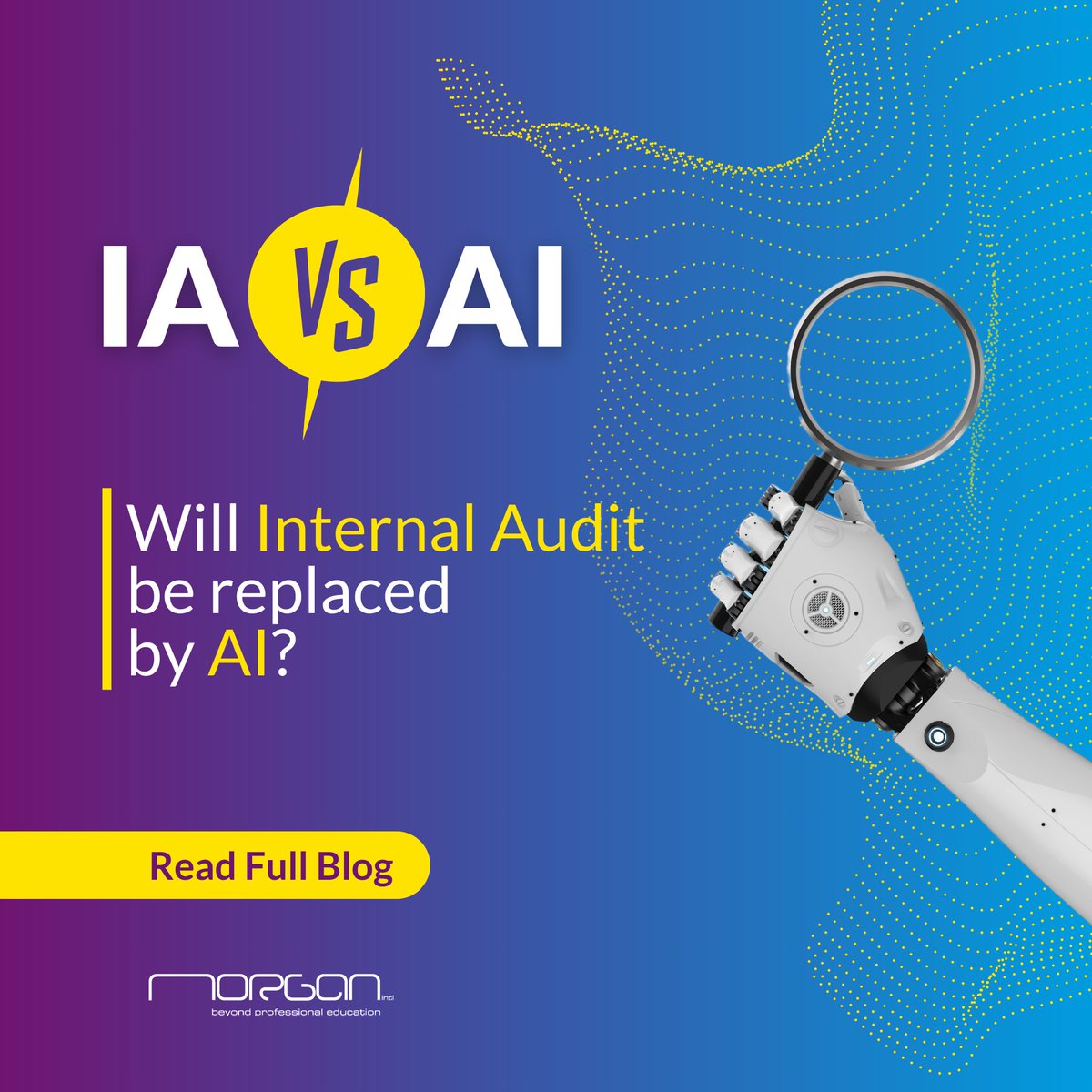 MorganIntl's tweet photo. Will the future of internal auditing be human or algorithmic? 🤖🔍
Delve into the heart of this ongoing matter by reading our latest article on the CIA blog.

🔗Read the Blog: https://t.co/i9B8SgdqjD

#MorganIntl #CIA #InternalAuditing #IA #ArtificialIntelligence #AI #Auditing https://t.co/LHrYRoqfpd