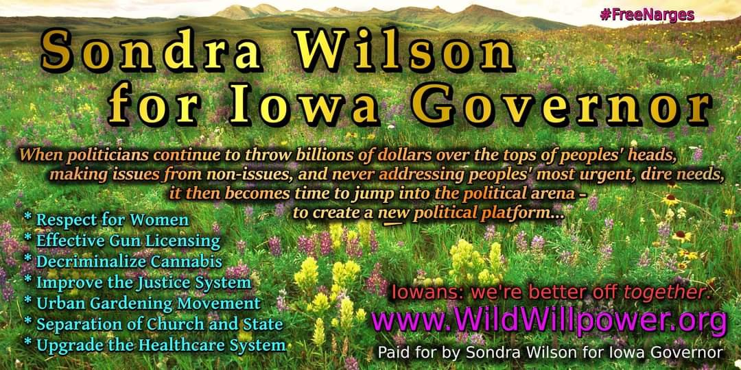 Adraghastar's tweet photo. @UnitedForNarges #FreeNarges is in my campaign for Iowa Governor

https://t.co/i4IpUaee41 https://t.co/RSpV81Ys2L