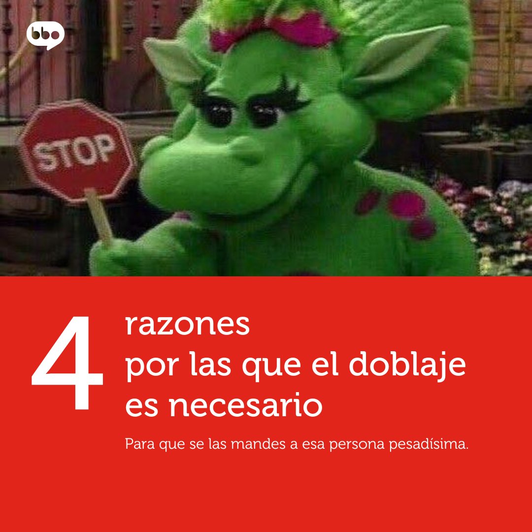 BboSubtitulado's tweet photo. El debate cinéfilo definitivo sobre la traducción audiovisual es: ¿doblaje sí o no? A nosotras siempre nos ha parecido un debate un poco reduccionista que no va a ninguna parte... Pero, si alguna vez os habéis topado con alguien que ODIA irracionalmente el doblaje, pasadle esto. https://t.co/rVY5I4jwUH