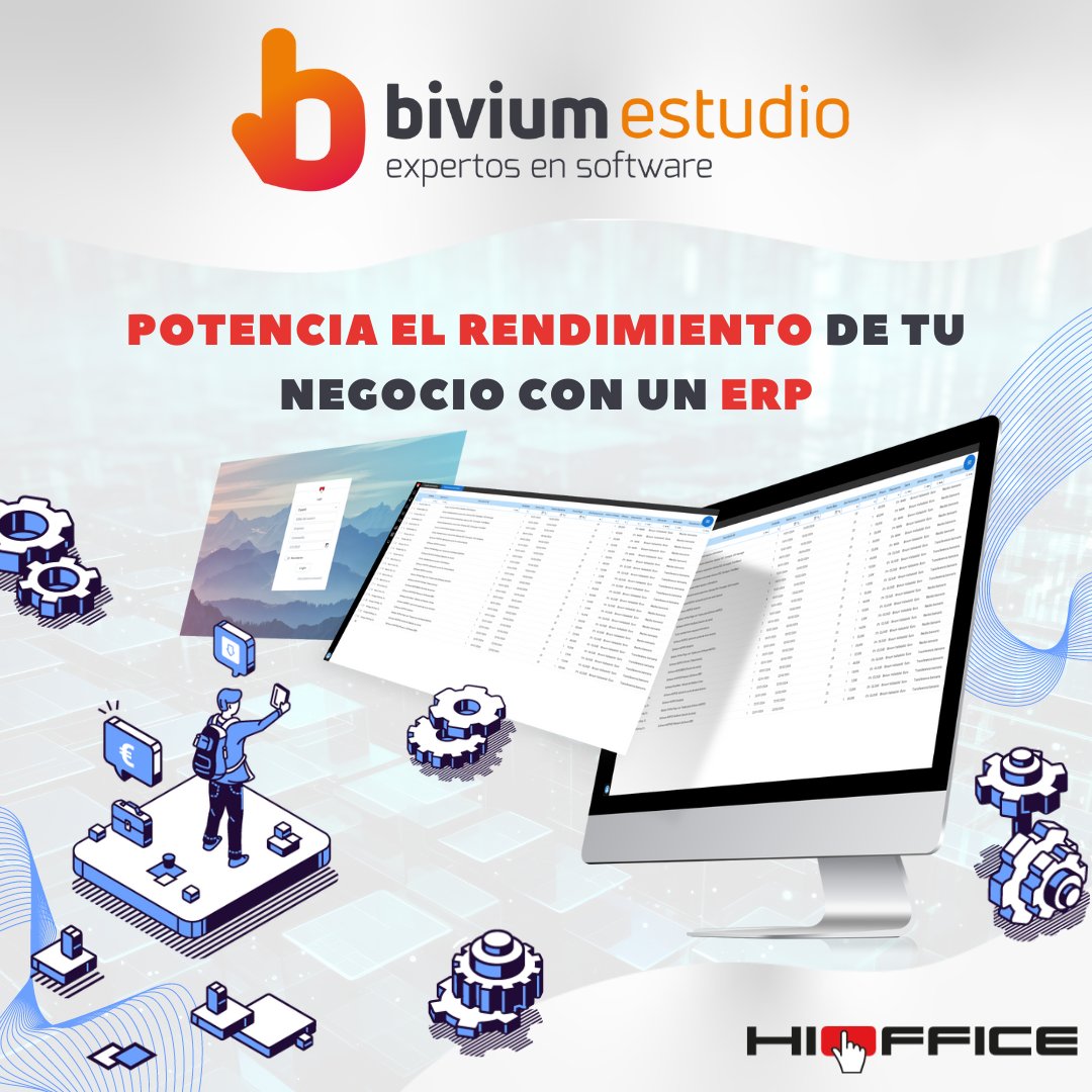 🚀 ¡Potencia el rendimiento de tu empresa con #HiOffice, nuestro #software de gestión empresarial! 📊✨ Convierte tus datos en acciones estratégicas y optimiza cada aspecto de tu operación. 💼💡
bivium.es/software-factu…

#ERP #SoftwareERP #ERPCloud #ERPenlanube #SistemaERP
