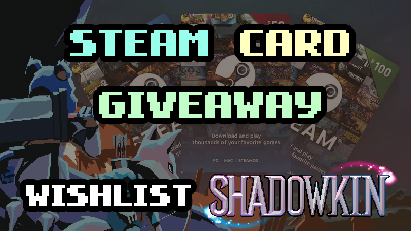 💵#GIVEAWAY "$20 STEAM WALLET CARD"💵

✅Follow me &amp; <a href="/TheFoxKnocks/">The Fox Knocks</a>
✅Wishlist &amp; Follow "Shadowkin" on Steam (show proof in comment)
✅store.steampowered.com/app/2212410/Sh…
♻️Repost &amp;💚Like

🗓️Ends on Feb 5th⏰
📧DM me to sponsor a giveaway like this
#Giveaways #SteamWallet #FreeGame #SteamGame