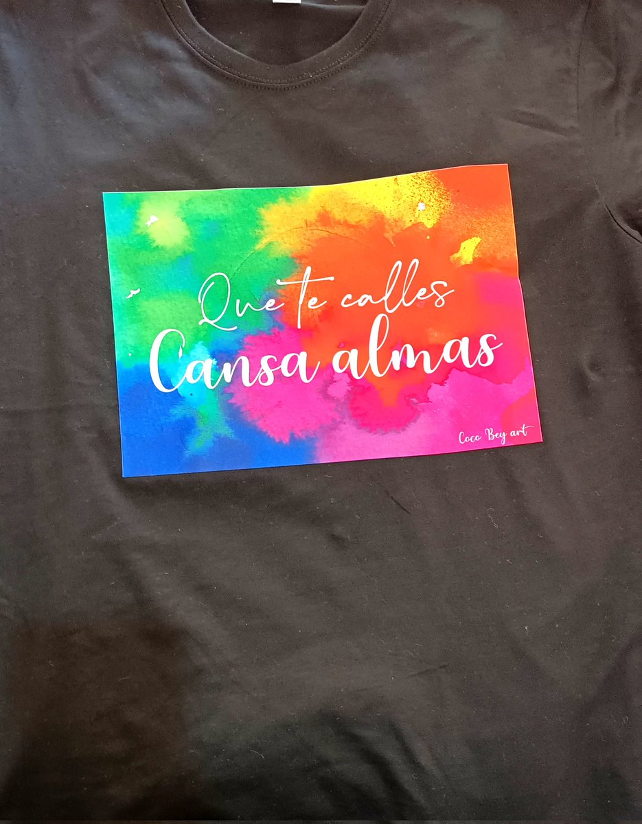 Ana9Lisa's tweet photo. A petición popular, ya está aquí la camiseta de los Cansa almas, necesito difusión porque sé que había gente que la quería, está súper chula y es un desahogo para los sentidos. Recomiendo ponerla en el trabajo 🤣🤣🤣🤣 por favor Escribidme a los que os interesa 💕🌈💕 https://t.co/JS9lSXwOl8