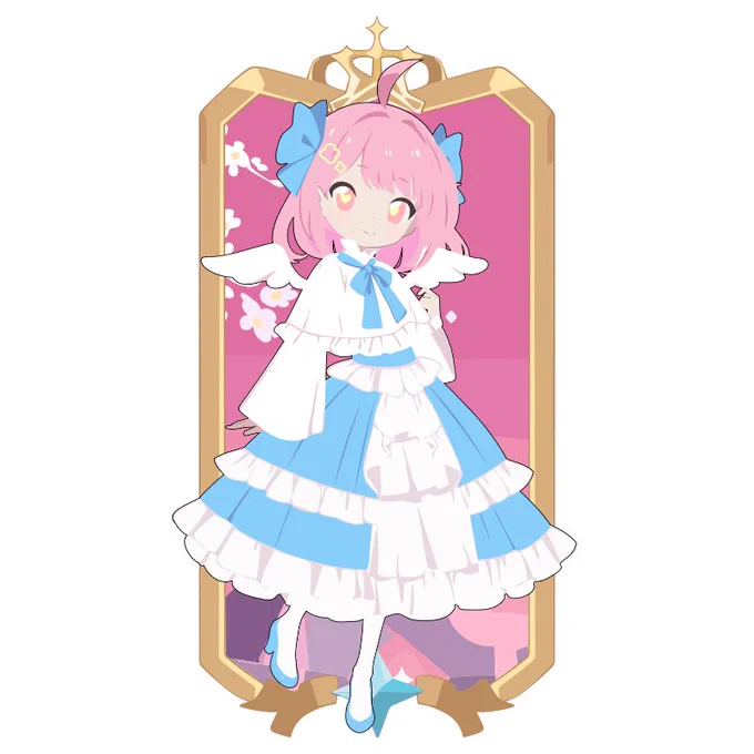 フォロワーさんがキャラットやってると私やってしまうキャラクリは楽しいよねぇ 