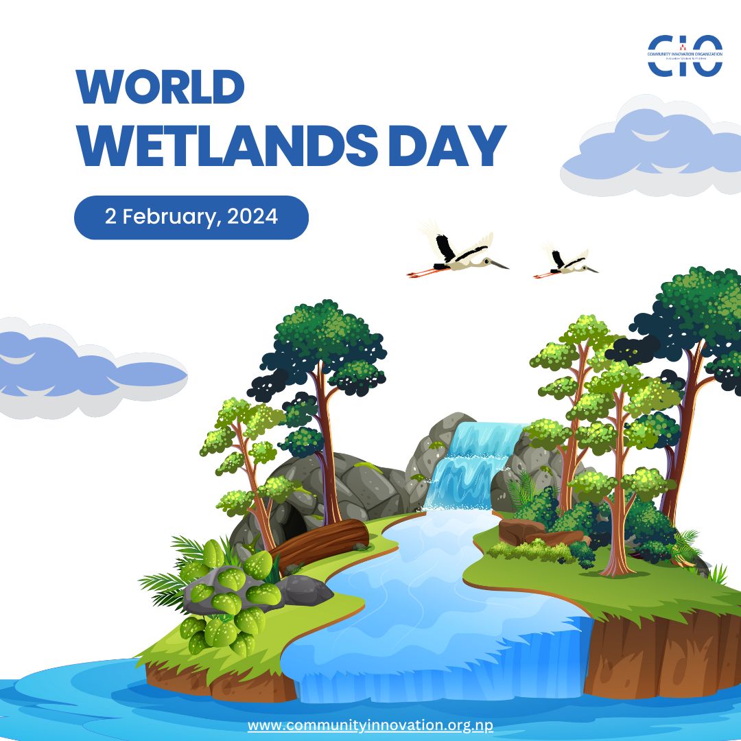 CioinfoOrg's tweet photo. 🌿 Celebrating World Wetlands Day! 🌍 Wetlands are crucial ecosystems that provide us with clean water, biodiversity, and climate resilience. In Nepal, these enchanting landscapes play a vital role in our environment. Let’s cherish and protect them for a sustainable future! 💧🦢 https://t.co/IGCGWdV6WX