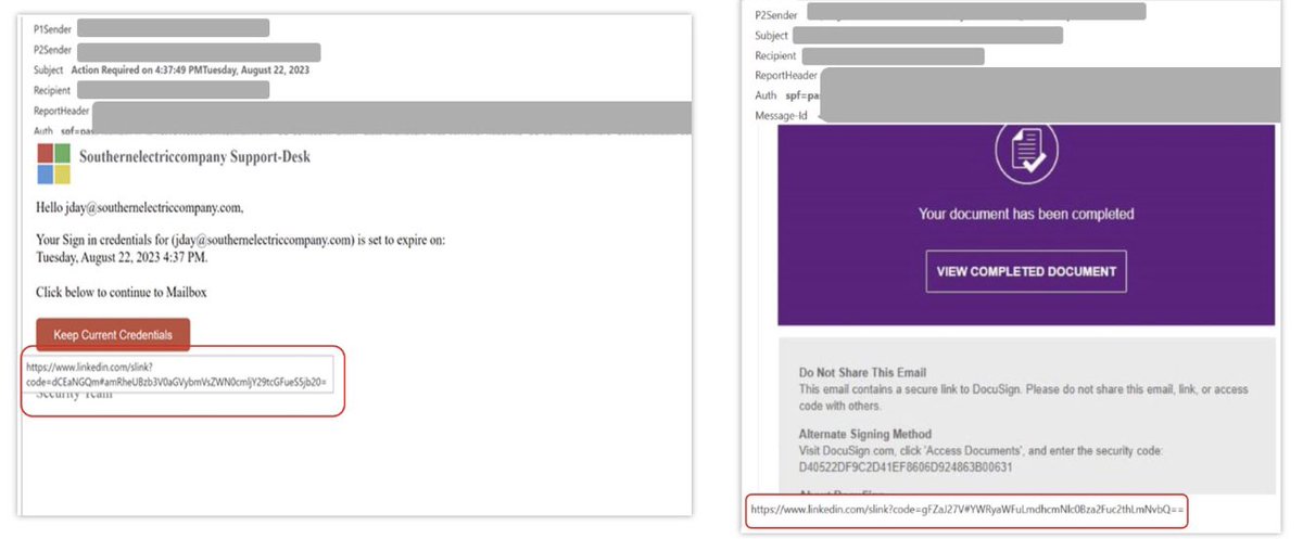 kj_ninja25's tweet image. #BEC, #AiTM, QR code, #OAuth... then next is LinkedIn Smart Link phishing campaign...... ☣  

”Smart Links have proven to bypass security email gateways (SEGs) and other email security suites due to the link using a trusted domain”

techcommunity.microsoft.com/t5/microsoft-d…