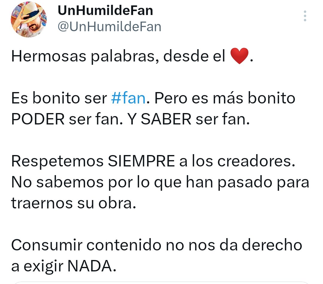 UnHumildeFan's tweet photo. Al hilo de esto, repesco un post de hace un tiempo que creo que viene al caso.
#benicetogeorge
#benicetoanyonewhocreatessomethingbecausetheydontoweyoujustforbeingafan https://t.co/4fVuj8hQDk