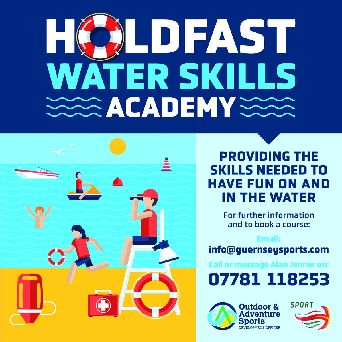 We're excited to be launching our new Water Skills Academy to help improve water safety and provide the community with the skills, confidence and competence to have fun both in and on the water. Check out bit.ly/3vYQOVf for more info #staysafe