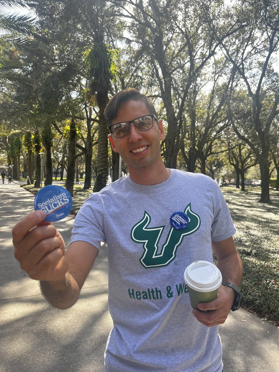 TPUSA_CITRUS's tweet photo. @tpusastudents 

Socialism Sucks! 

Heard? 

@tpusa_gulf | @TPUSA | @TPUSAEvents https://t.co/G3jXS6Riap